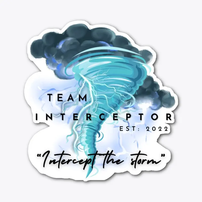 Team Interceptor Logo Sticker